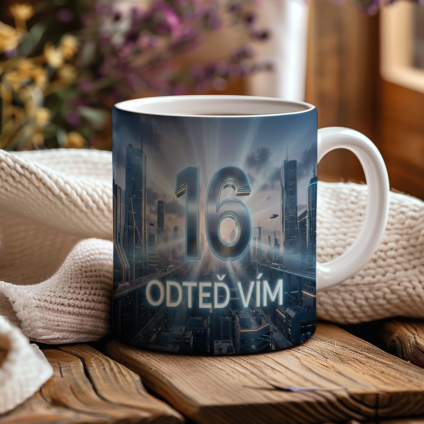 Narozeninový hrnek 16 let – ODTEĎ VÍM