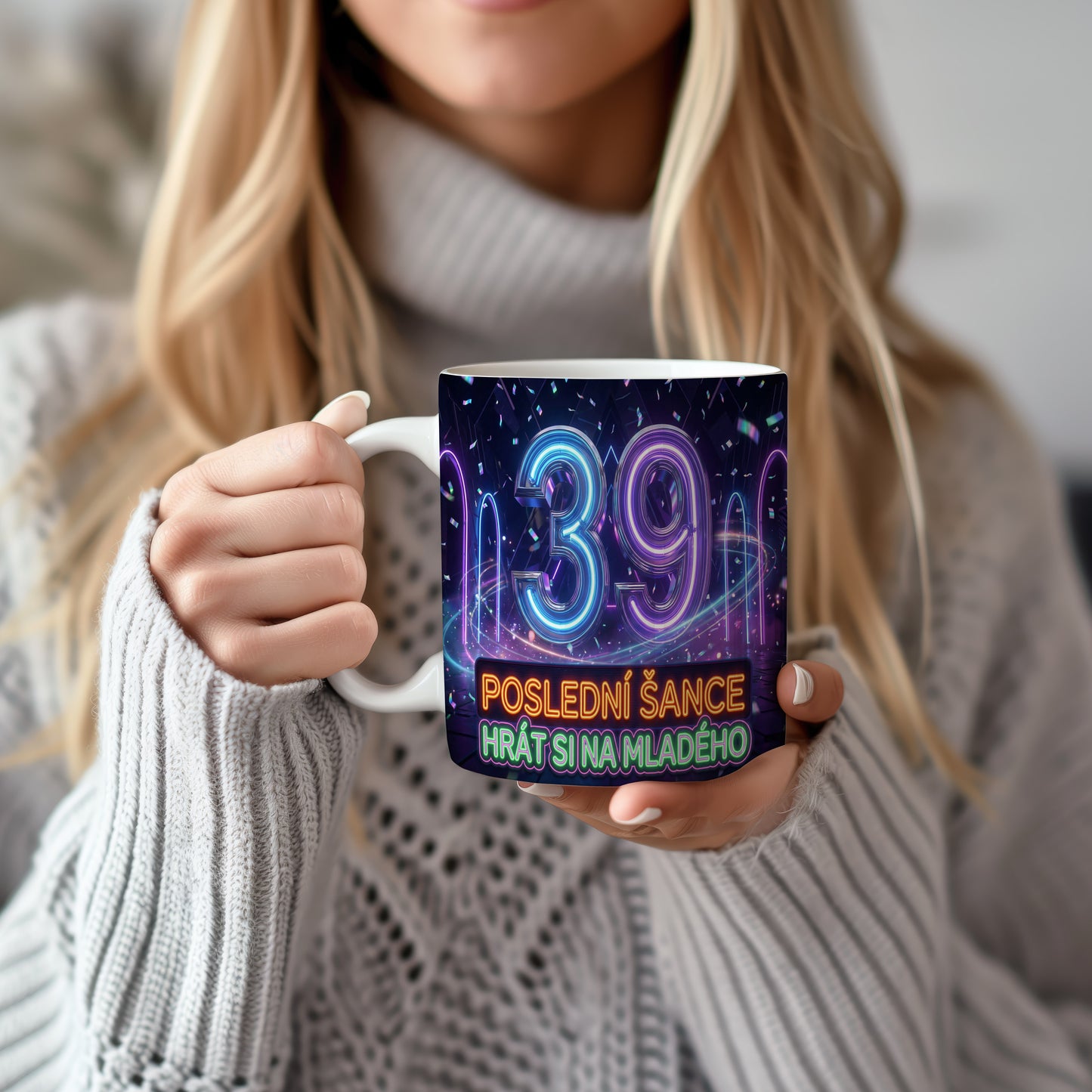 Narozeninový hrnek 39 let – POSLEDNÍ ŠANCE HRÁT SI NA MLADÉHO