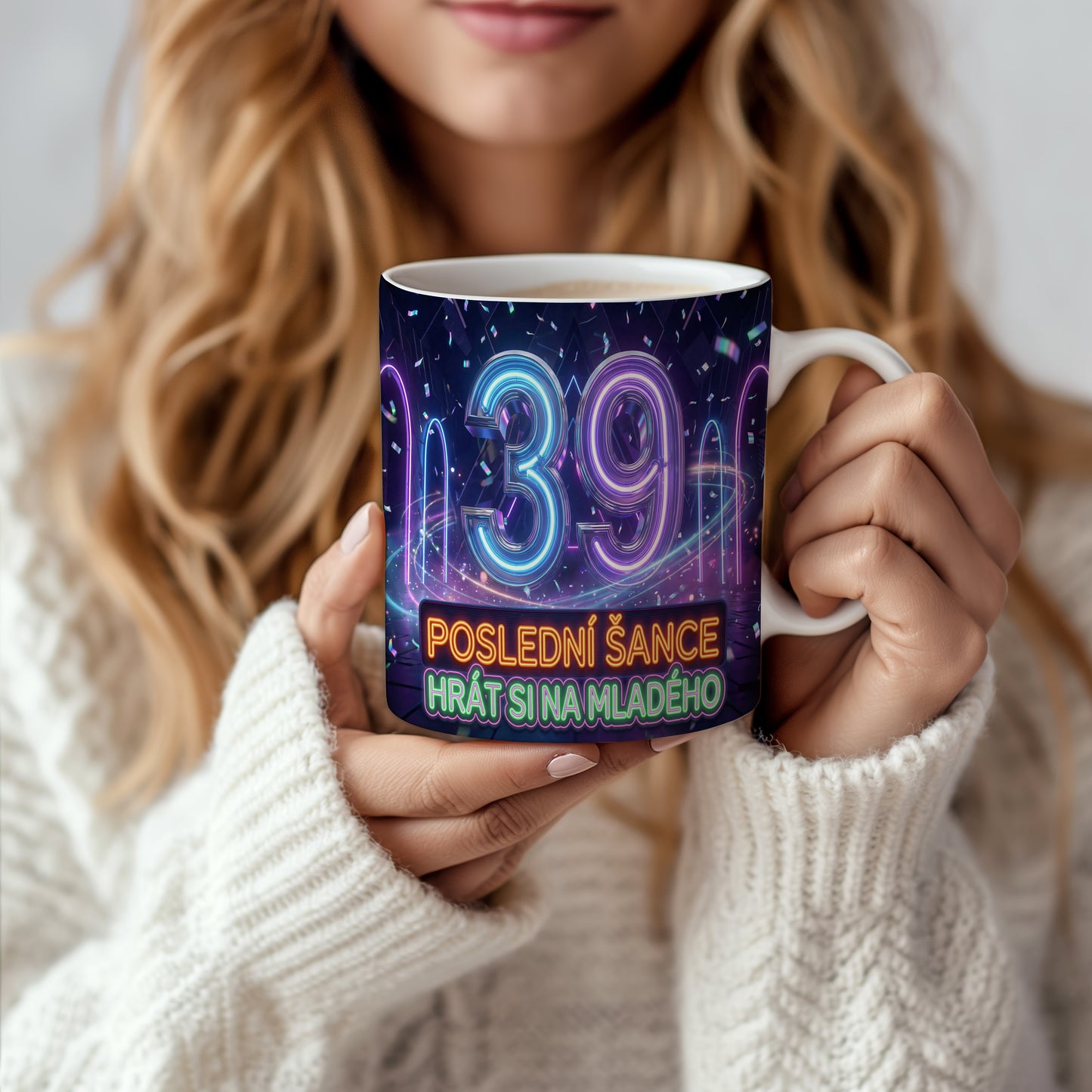 Narozeninový hrnek 39 let – POSLEDNÍ ŠANCE HRÁT SI NA MLADÉHO