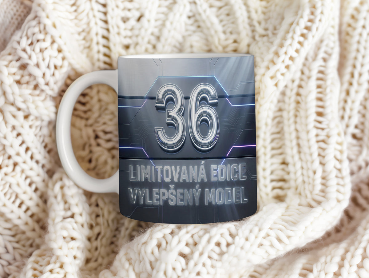 Narozeninový hrnek 36 let – LIMITOVANÁ EDICE VYLEPŠENÝ MODEL