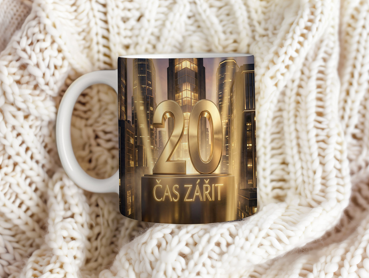 Narozeninový hrnek 20 let – ČAS ZÁŘIT