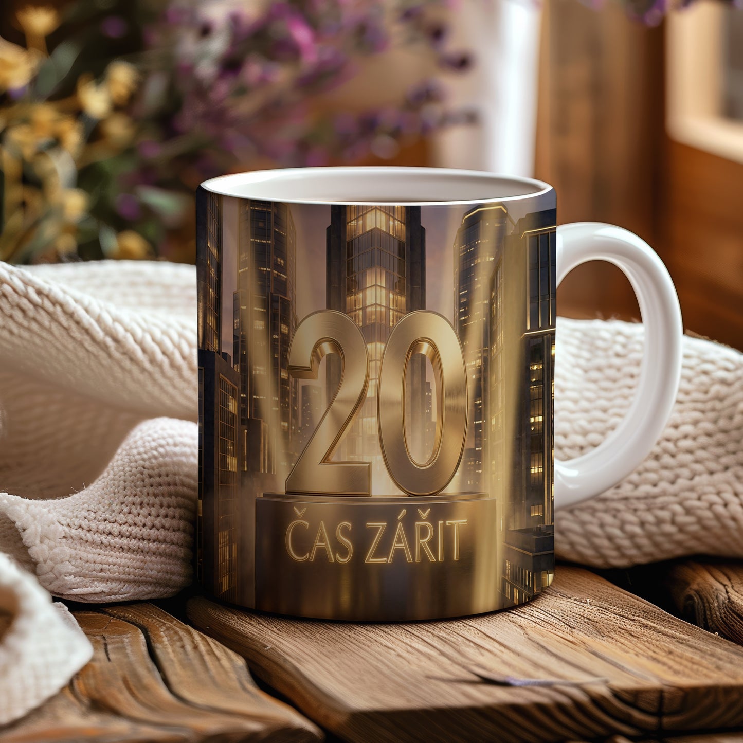 Narozeninový hrnek 20 let – ČAS ZÁŘIT