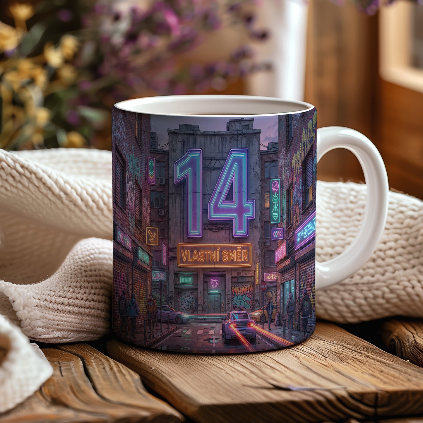 Narozeninový hrnek 14 let – VLASTNÍ SMĚR