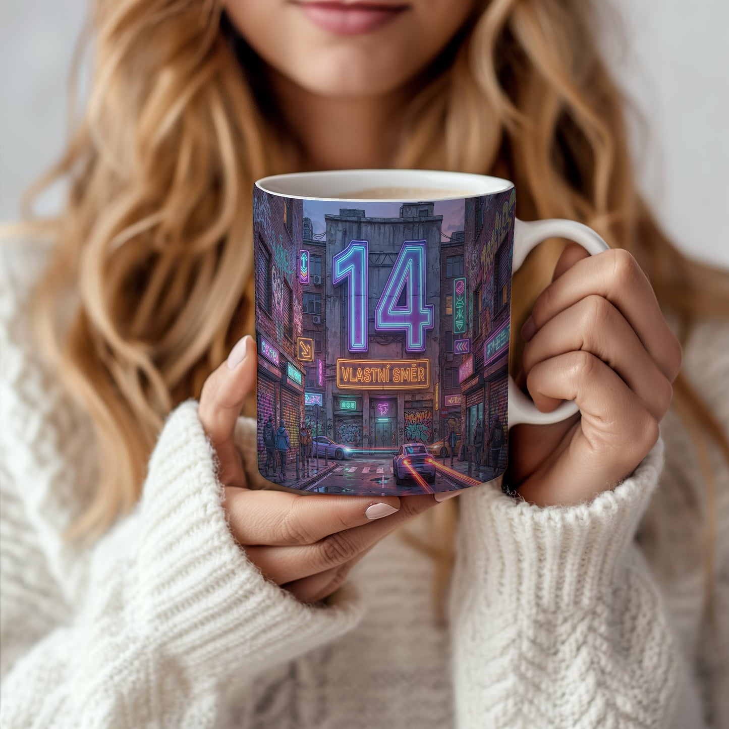 Narozeninový hrnek 14 let – VLASTNÍ SMĚR
