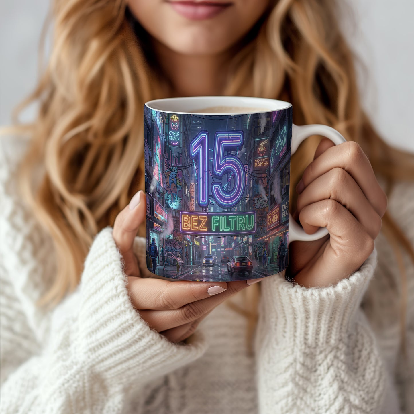 Narozeninový hrnek 15 let – BEZ FILTRU