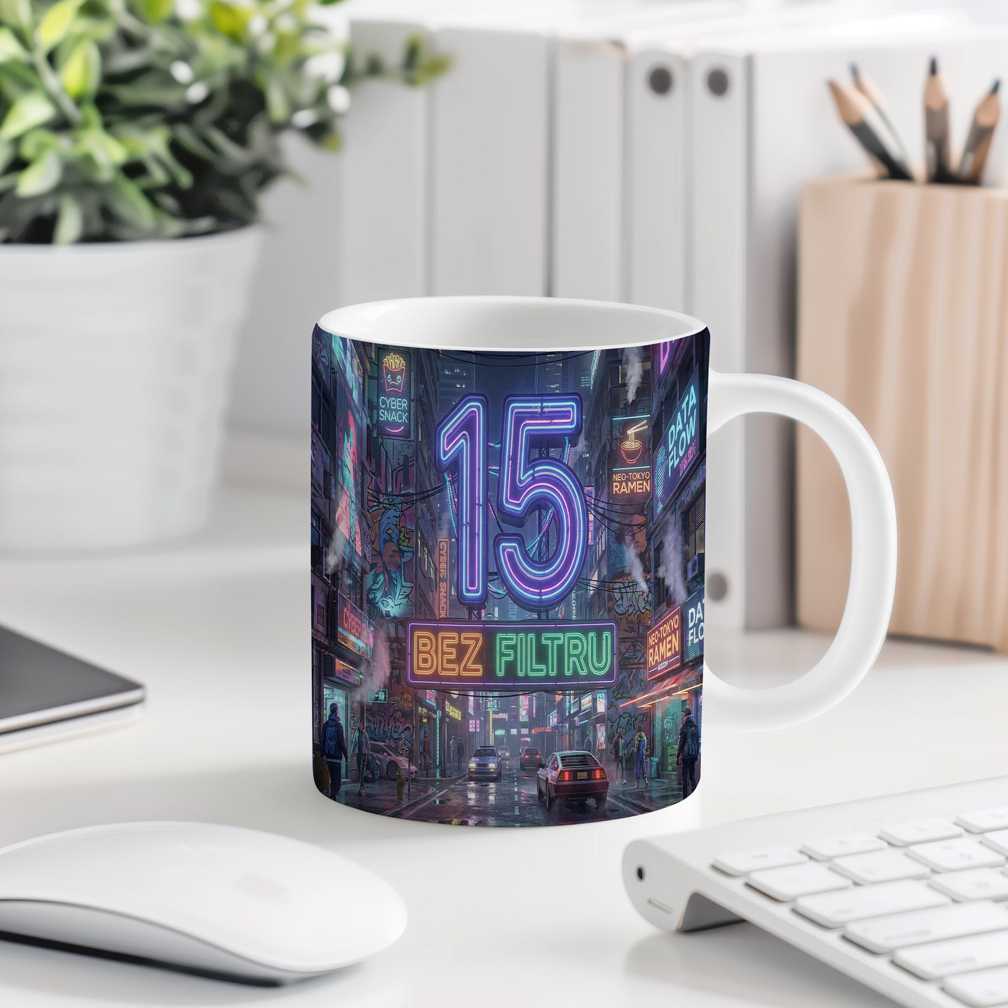 Narozeninový hrnek 15 let – BEZ FILTRU