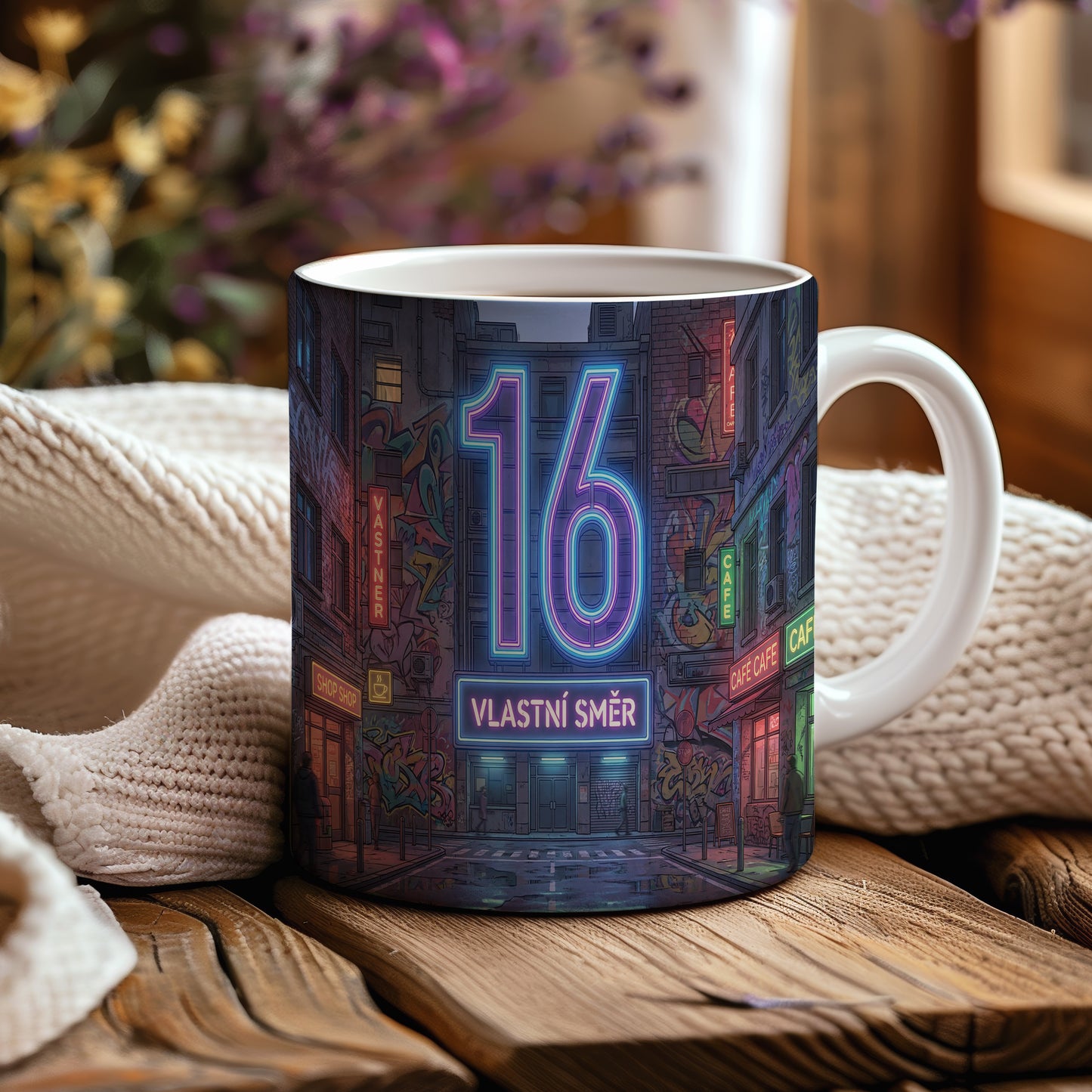 Narozeninový hrnek 16 let – VLASTNÍ SMĚR