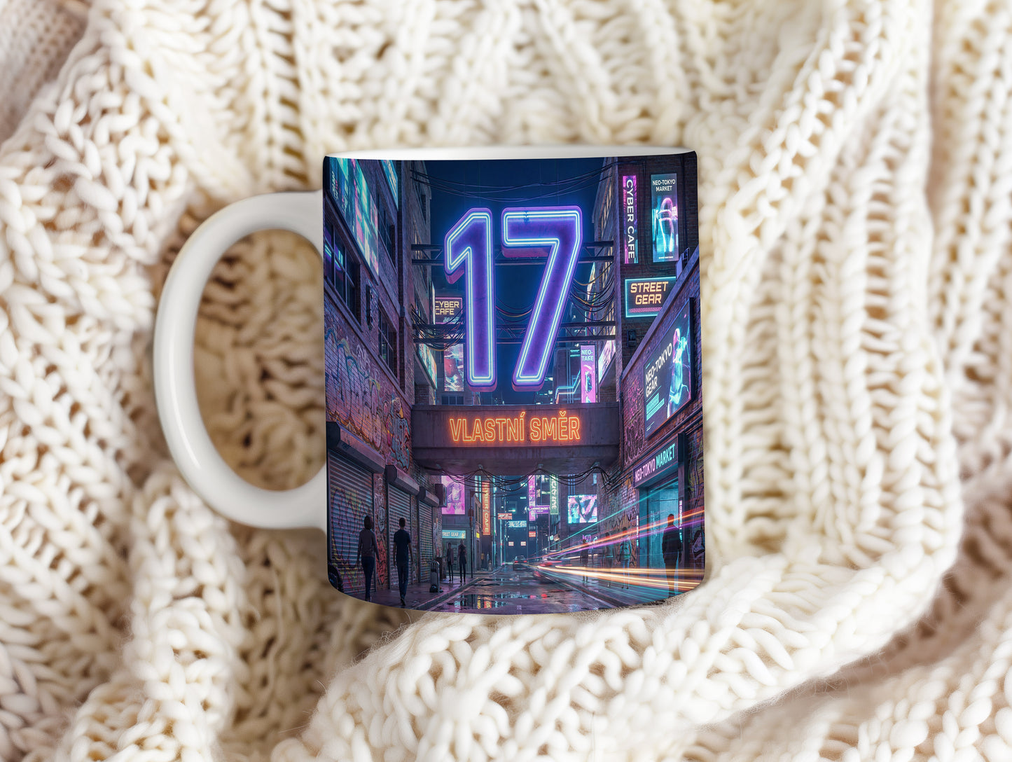 Narozeninový hrnek 17 let – VLASTNÍ SMĚR
