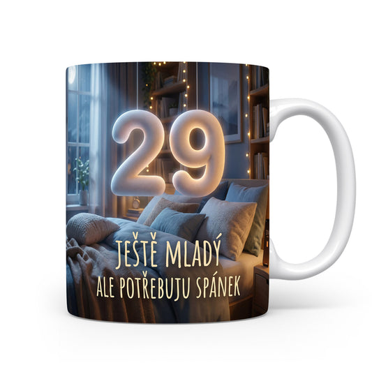 Narozeninový hrnek s číslem 29