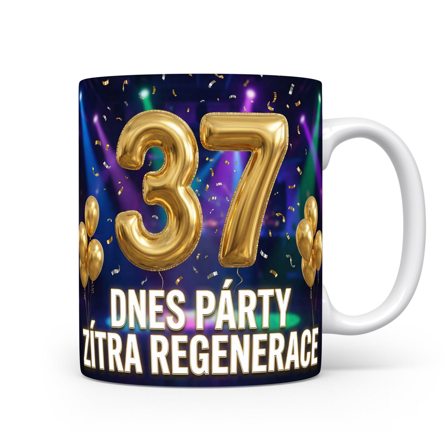 Narozeninový hrnek s číslem 37