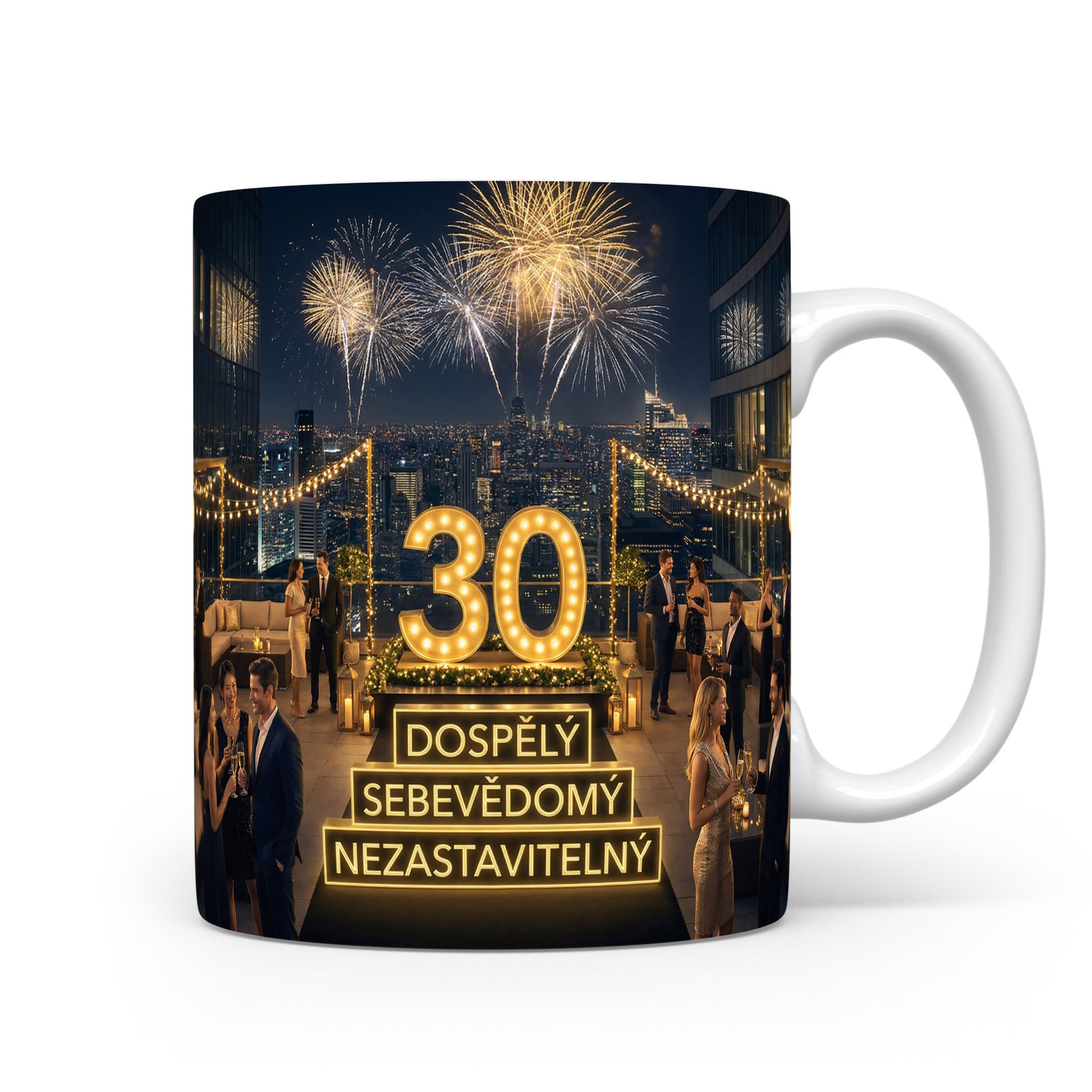 Narozeninový hrnek s číslem 30