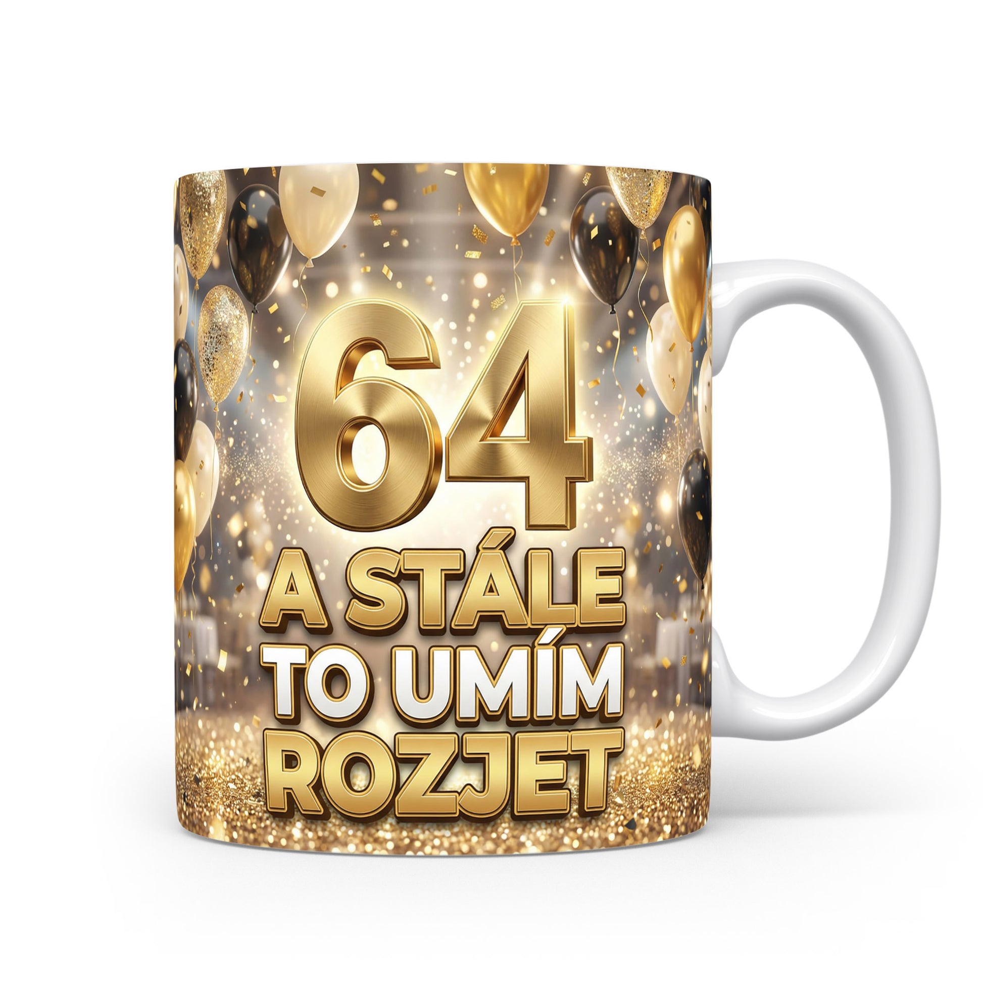 Narozeninový hrnek 64 let