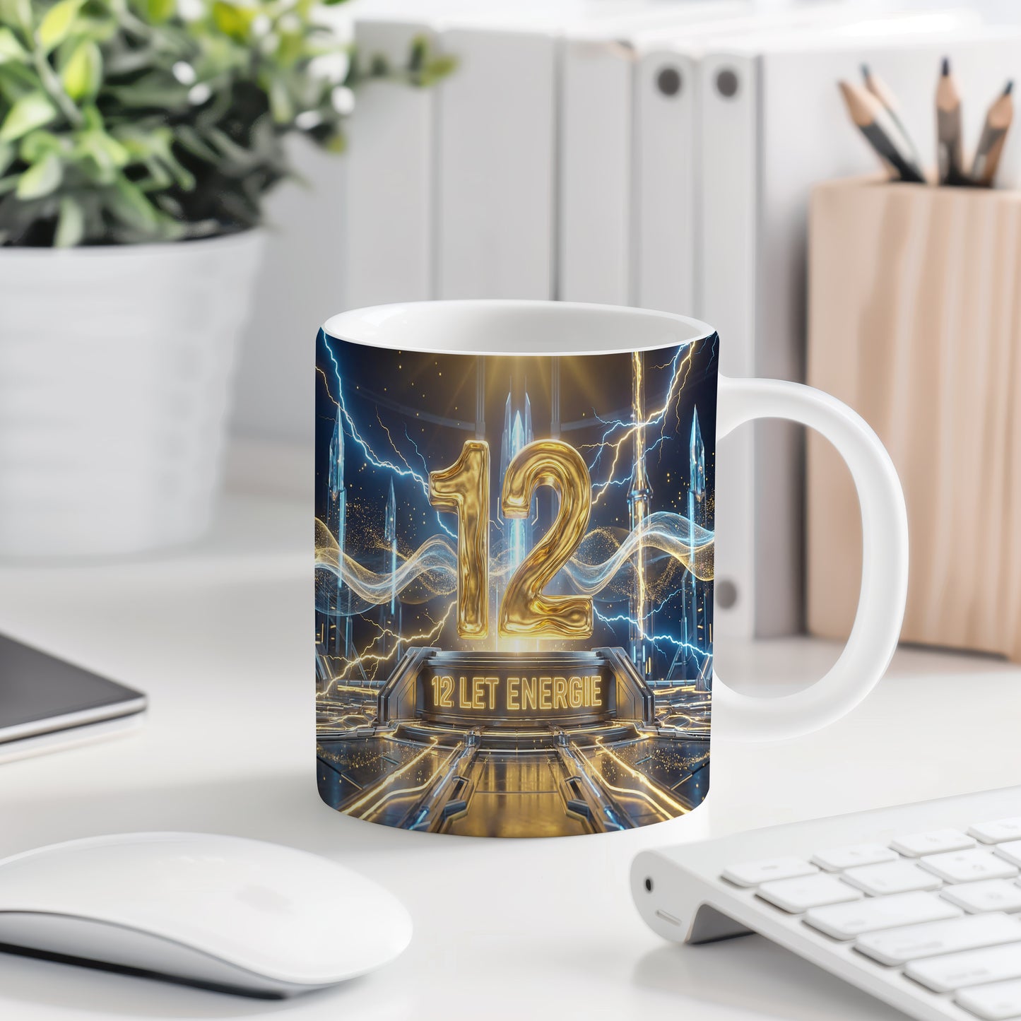 Narozeninový hrnek 12 let – 12 LET ENERGIE