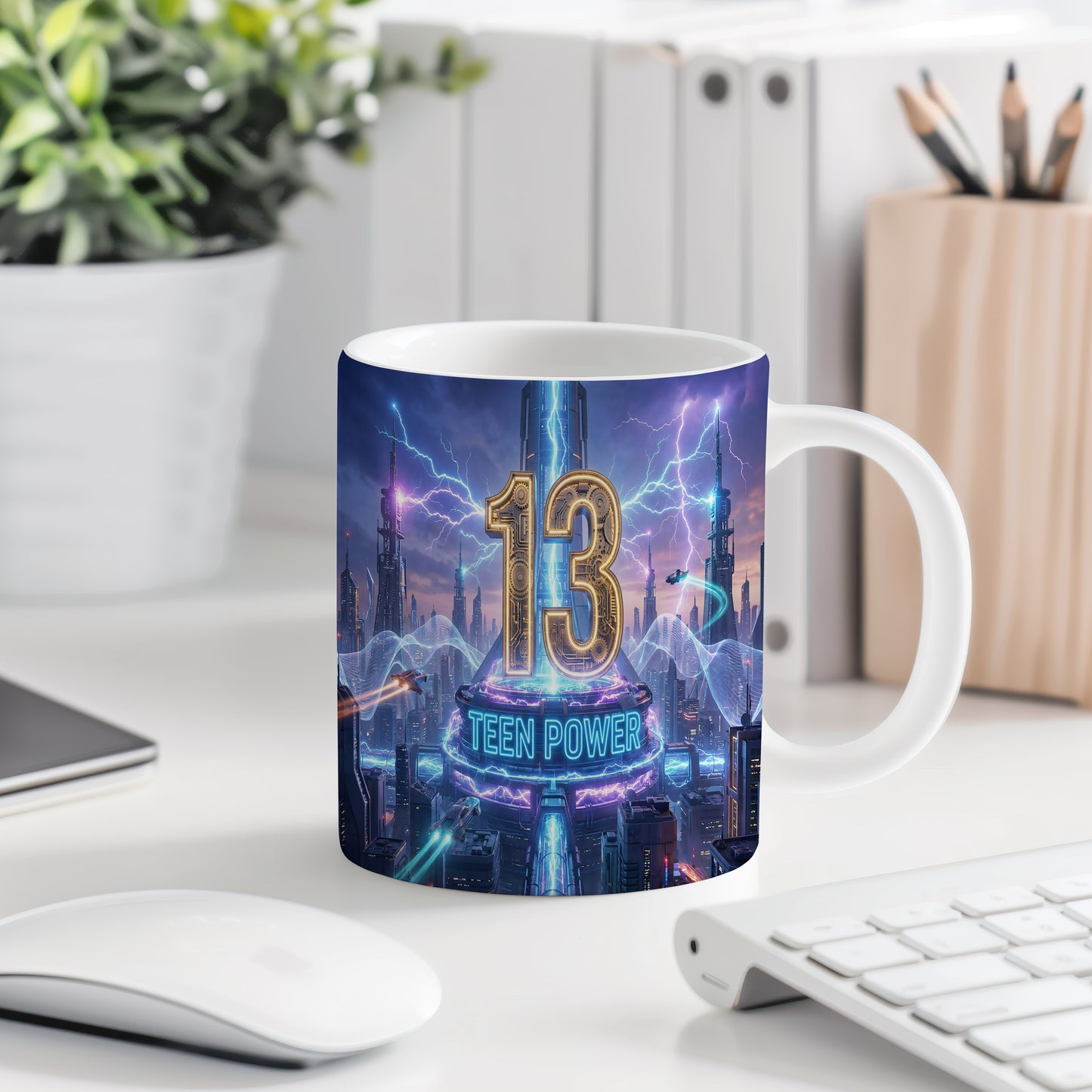 Narozeninový hrnek 13 let – TEEN POWER