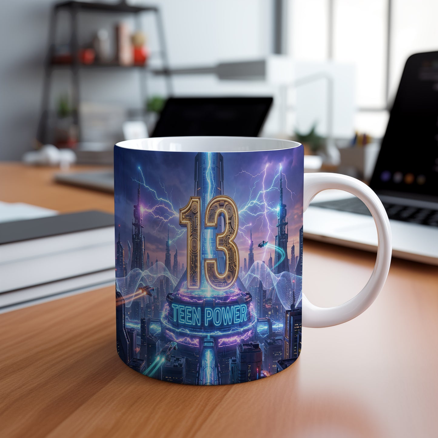 Narozeninový hrnek 13 let – TEEN POWER