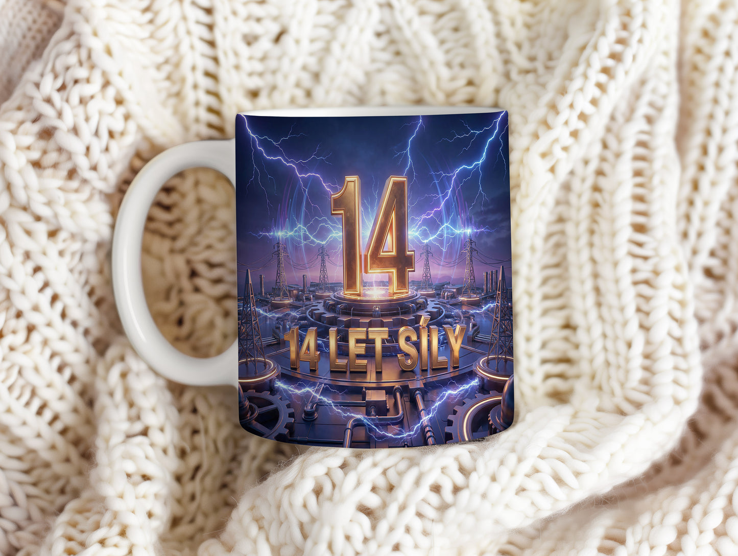 Narozeninový hrnek 14 let – 14 LET SÍLY