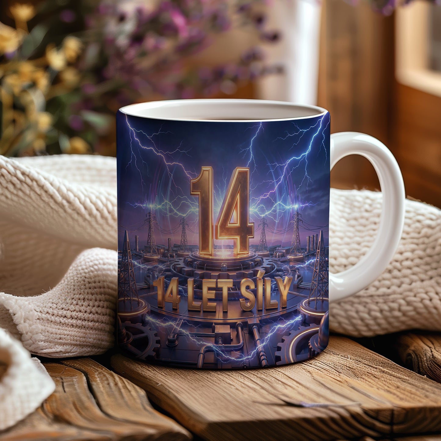 Narozeninový hrnek 14 let – 14 LET SÍLY
