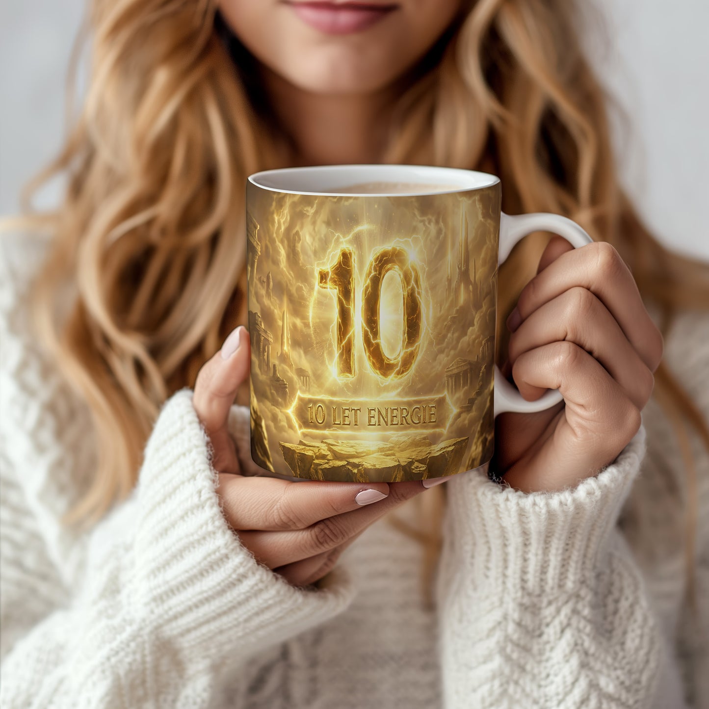 Narozeninový hrnek 10 let – 10 LET ENERGIE
