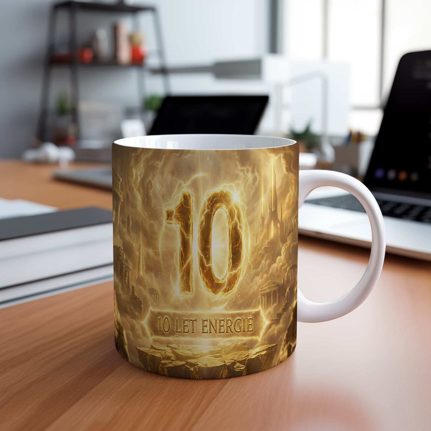 Narozeninový hrnek 10 let – 10 LET ENERGIE