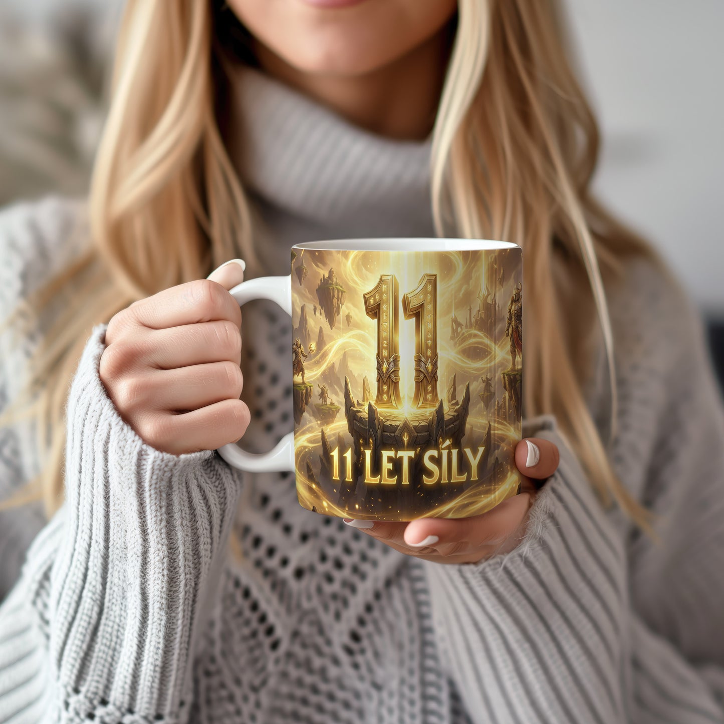 Narozeninový hrnek 11 let – 11 LET SÍLY