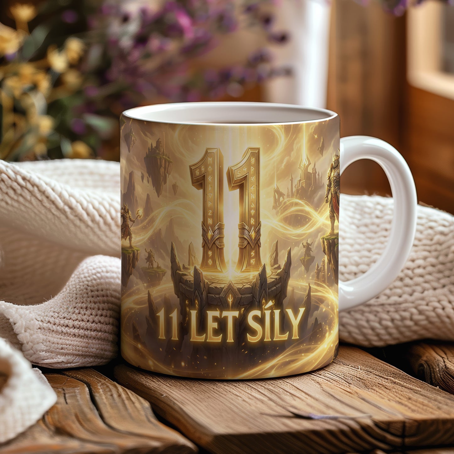 Narozeninový hrnek 11 let – 11 LET SÍLY