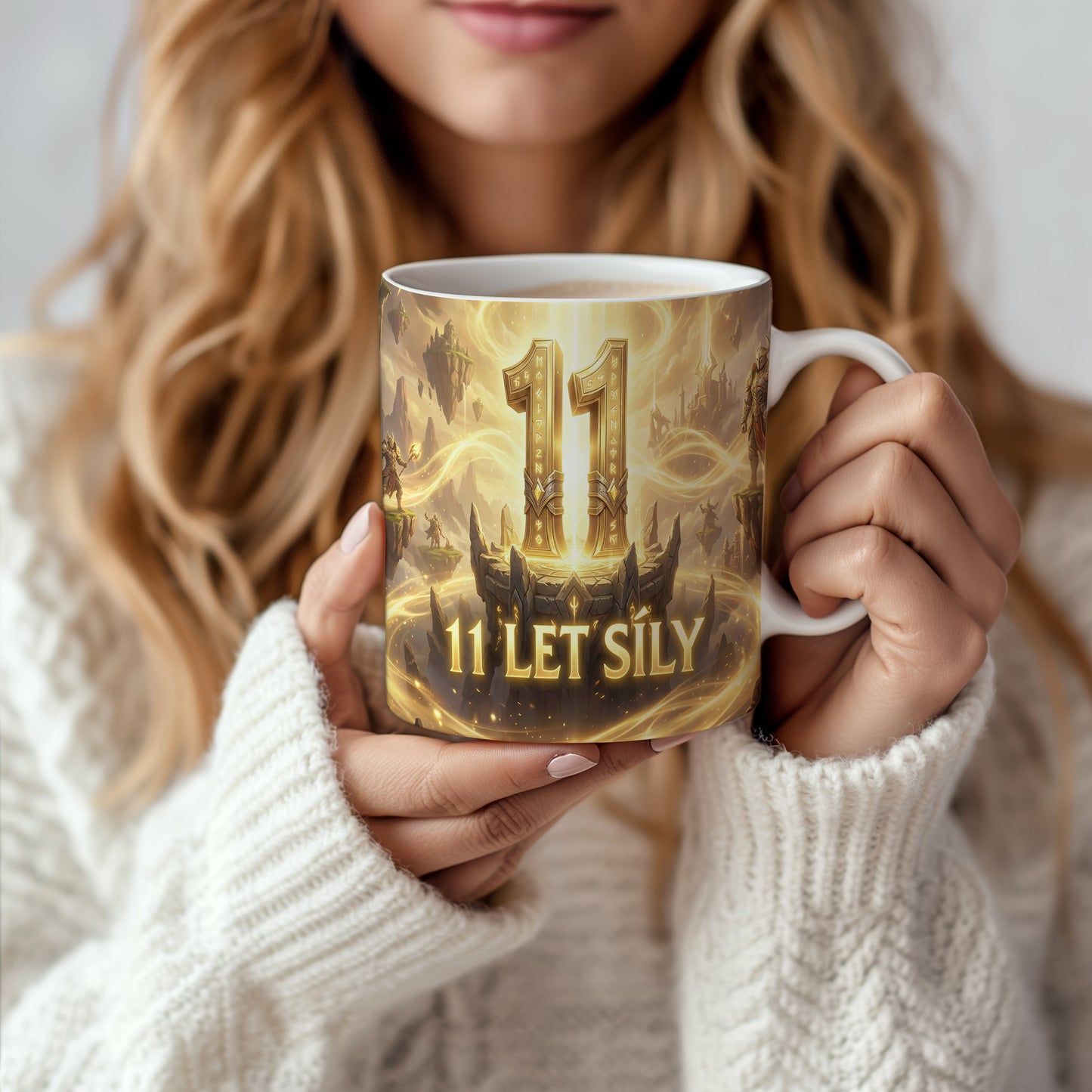 Narozeninový hrnek 11 let – 11 LET SÍLY