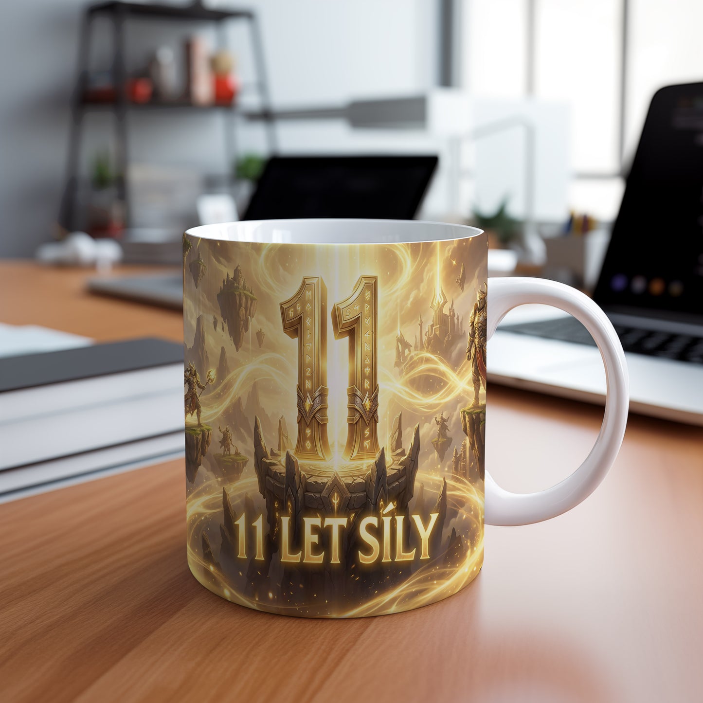Narozeninový hrnek 11 let – 11 LET SÍLY