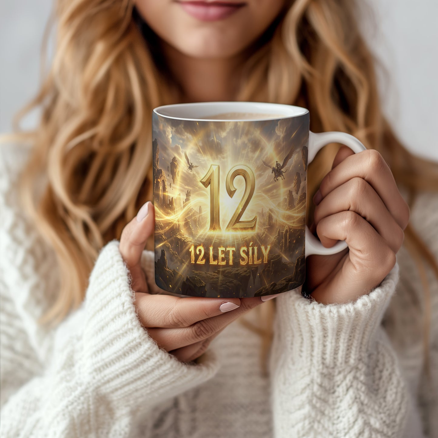 Narozeninový hrnek 12 let – 12 LET SÍLY