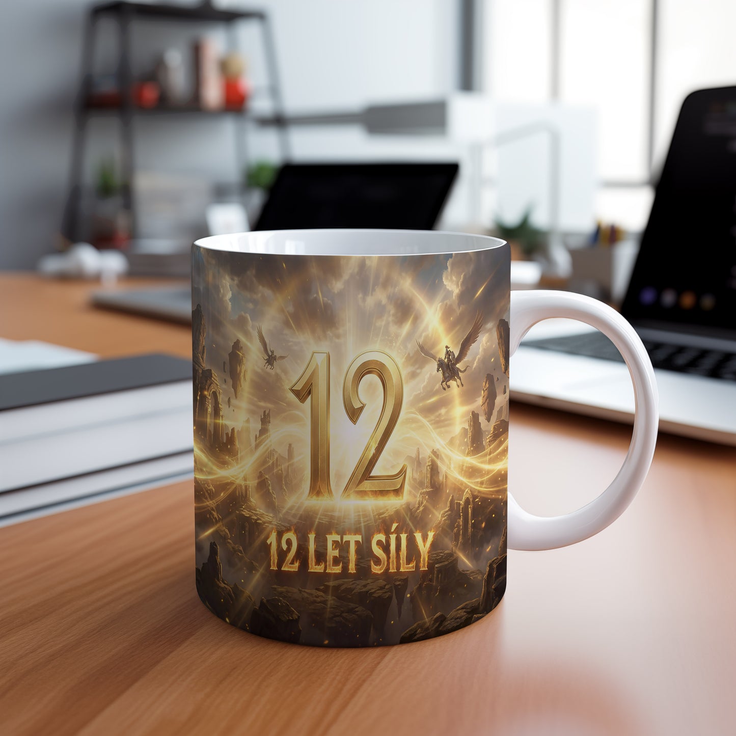 Narozeninový hrnek 12 let – 12 LET SÍLY
