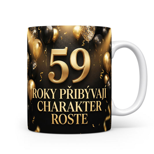 Narozeninový hrnek s číslem 59