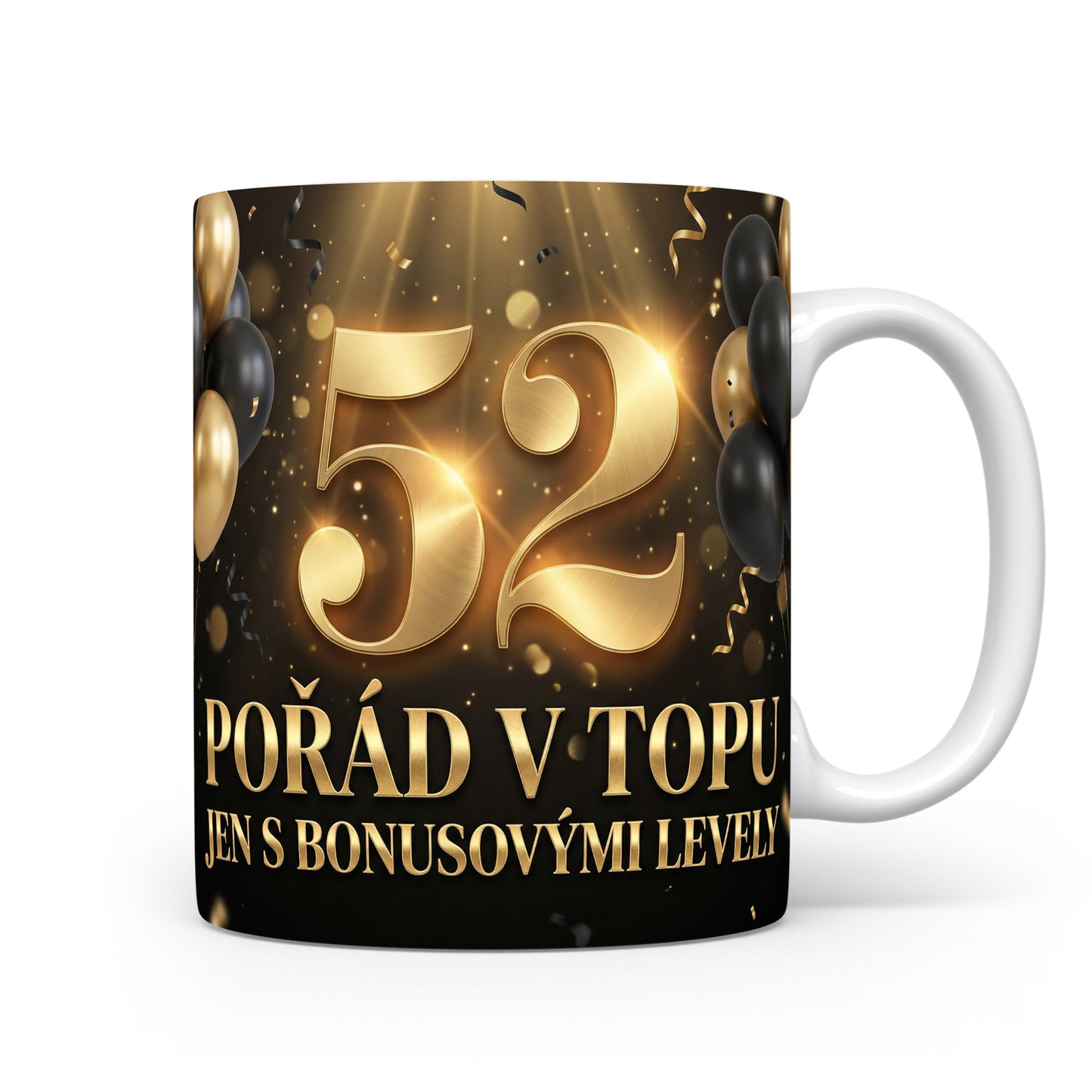 Narozeninový hrnek s číslem 52