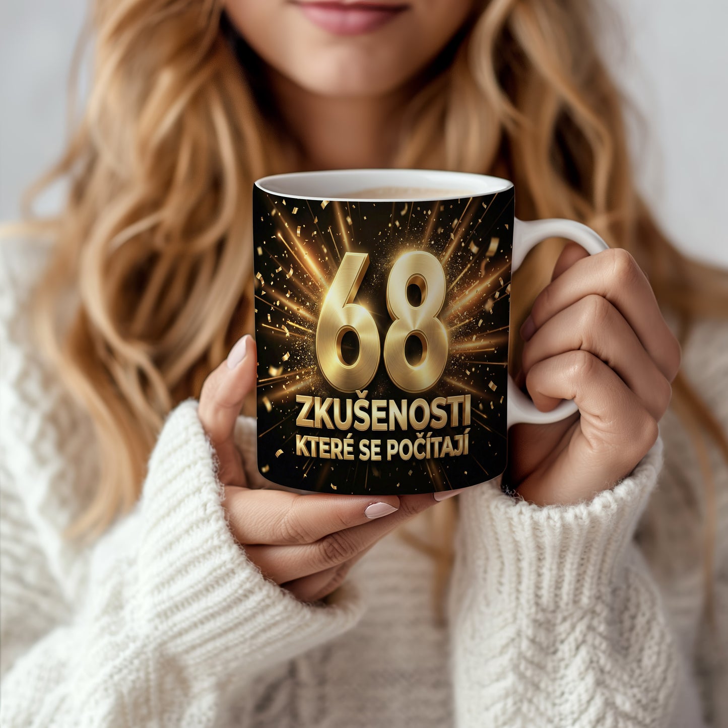 Narozeninový hrnek 68 let – ZKUŠENOSTI, KTERÉ SE POČÍTAJÍ