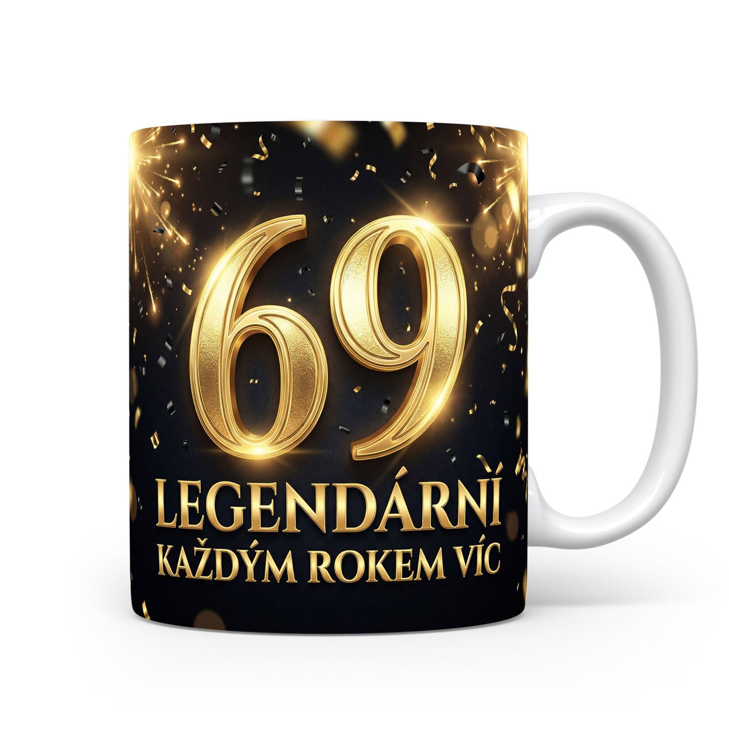 Narozeninový hrnek s číslem 69