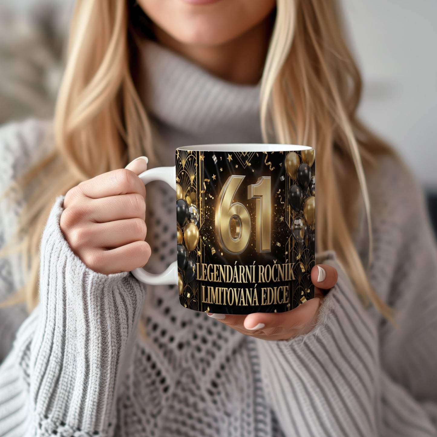 Narozeninový hrnek 61 let – LEGENDÁRNÍ ROČNÍK LIMITOVANÁ EDICE
