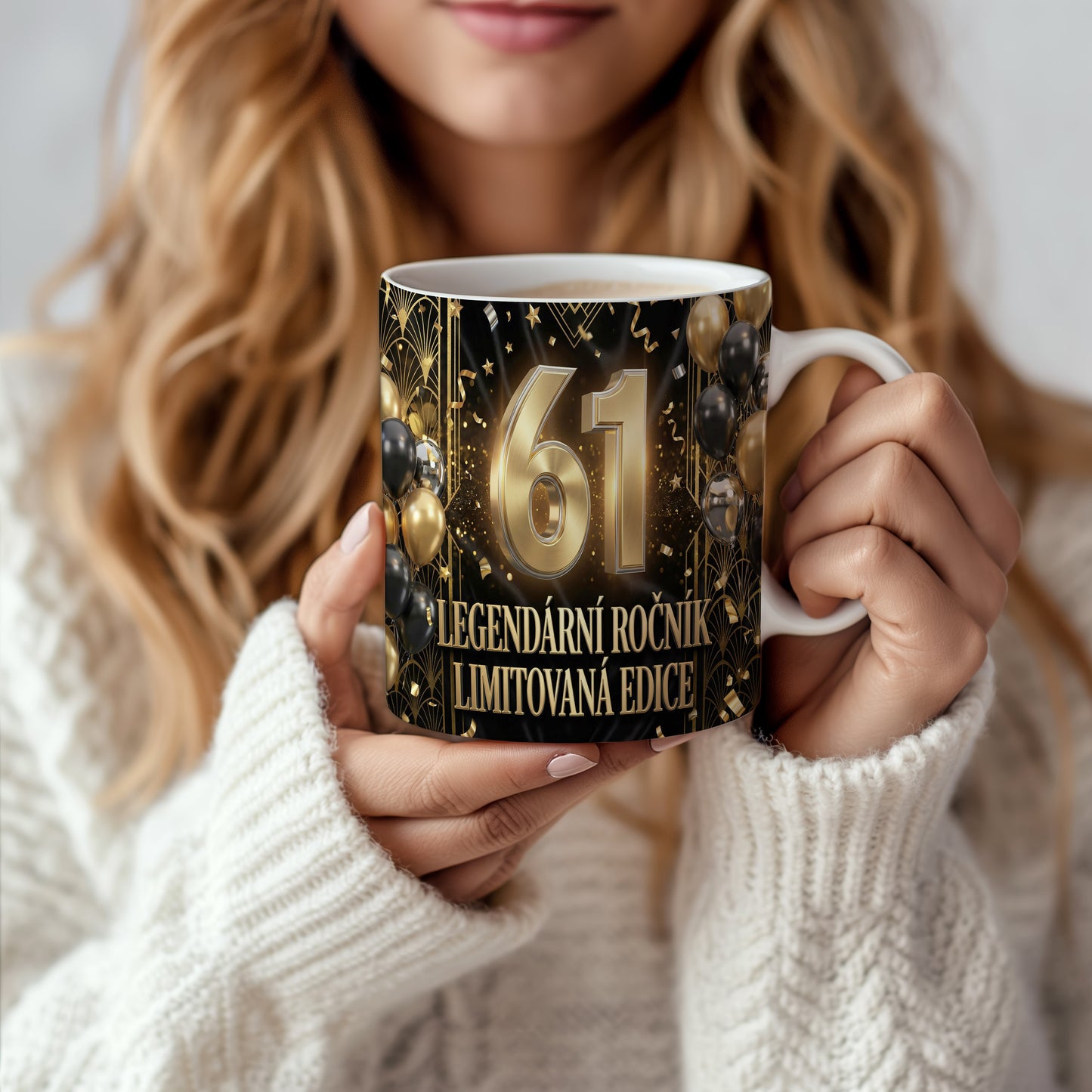 Narozeninový hrnek 61 let – LEGENDÁRNÍ ROČNÍK LIMITOVANÁ EDICE