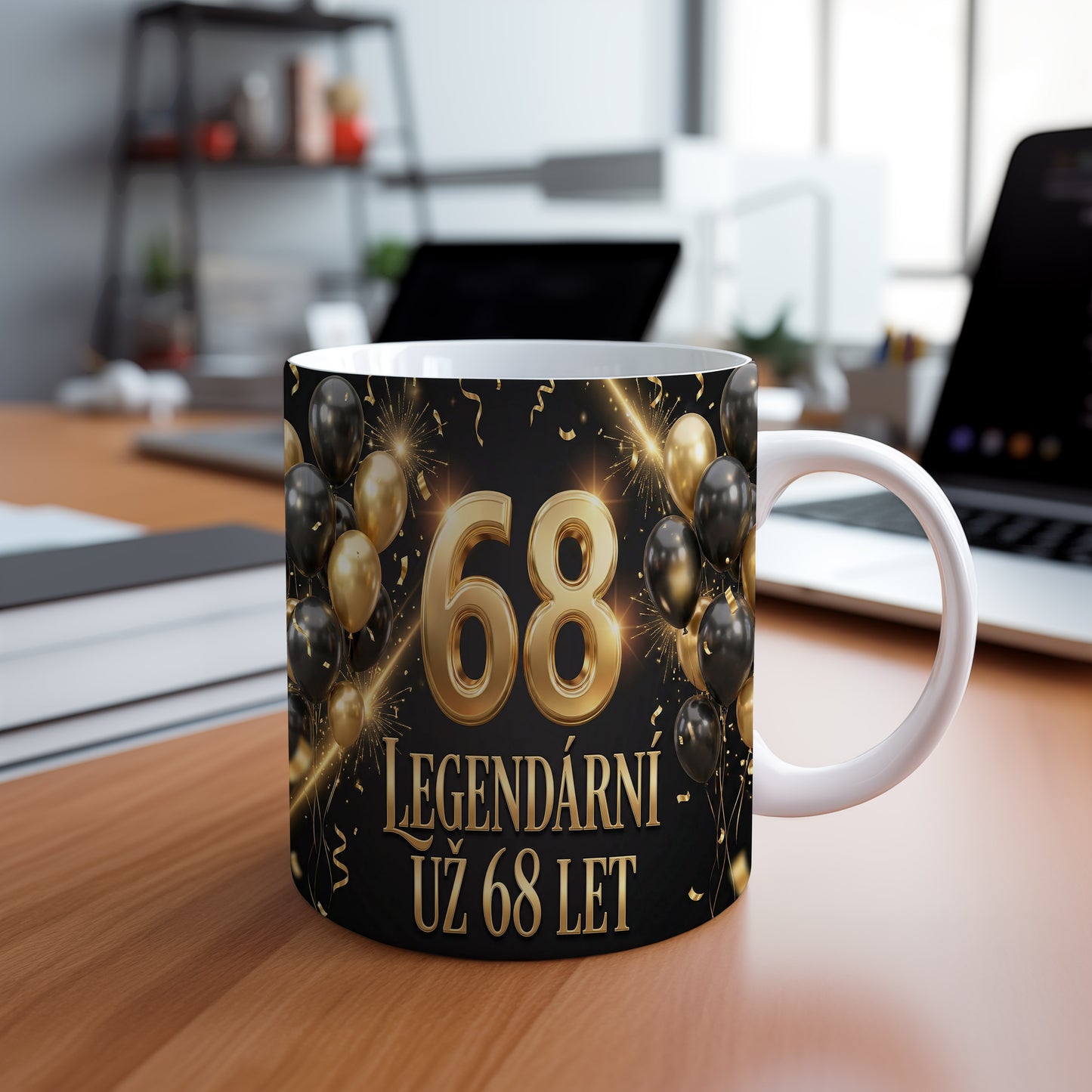 Narozeninový hrnek 68 let – LEGENDÁRNÍ UŽ 68 LET