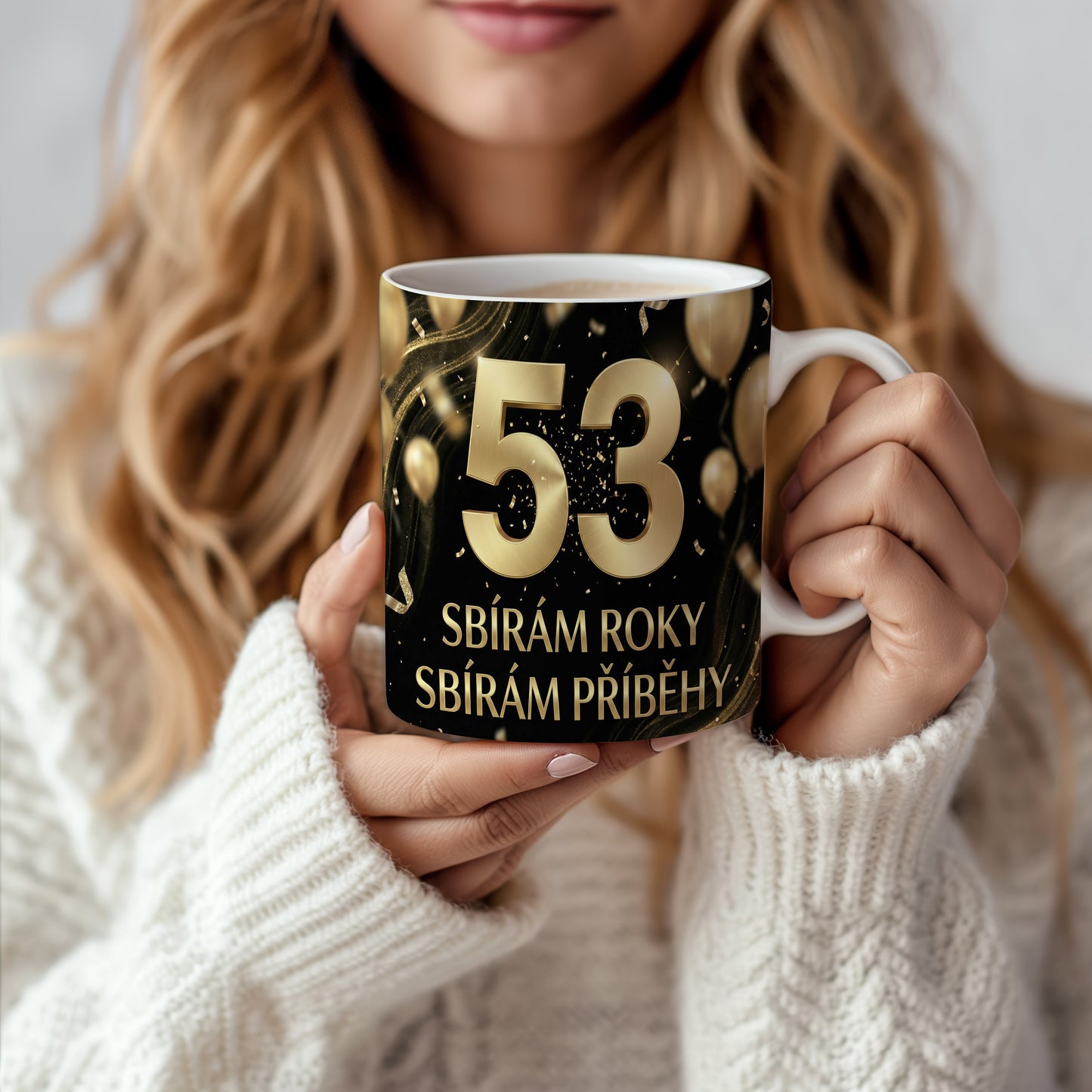 Narozeninový hrnek 53 let – SBÍRÁM ROKY SBÍRÁM PŘÍBĚHY