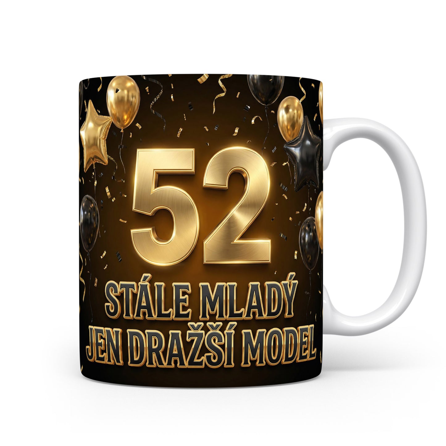 Narozeninový hrnek s číslem 52