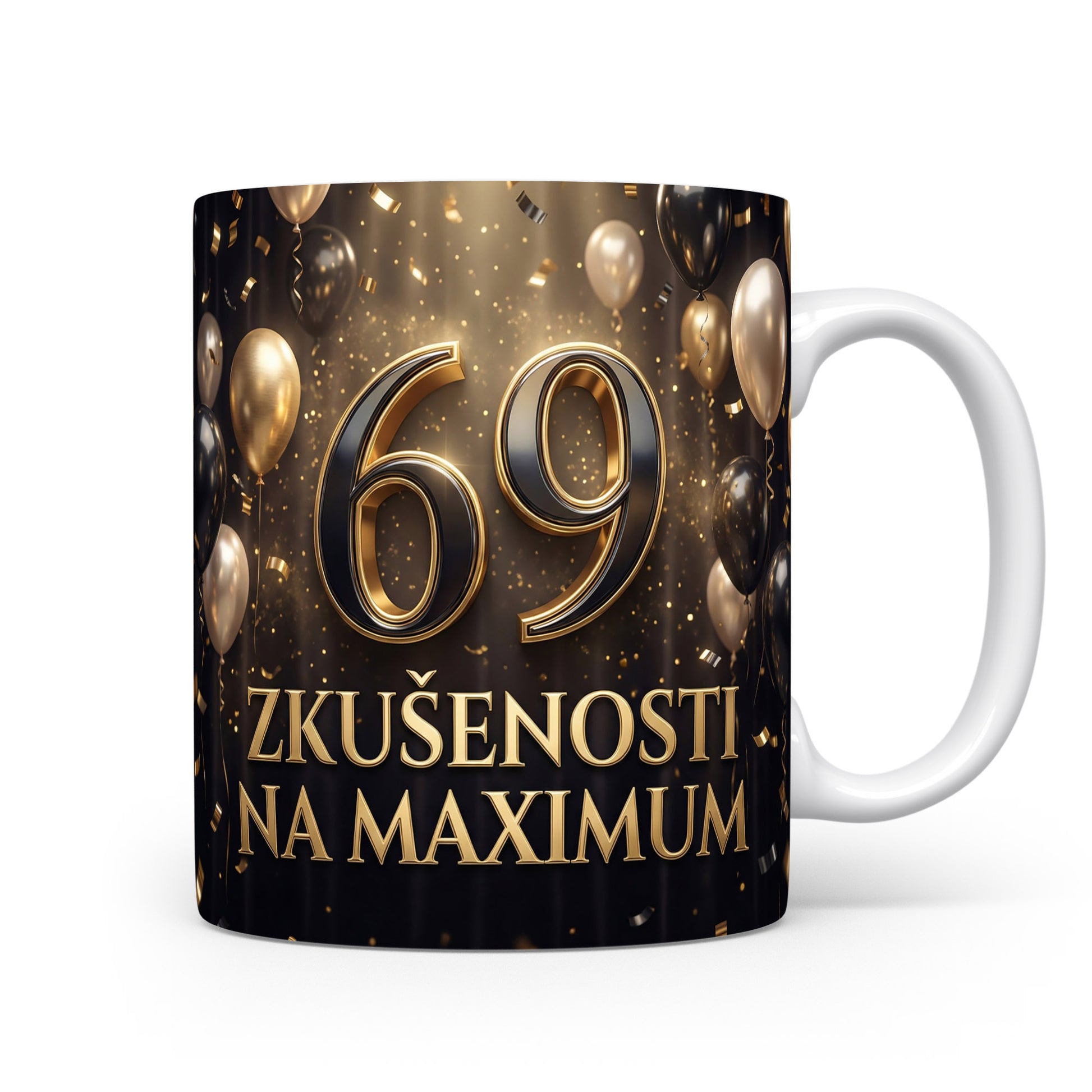 Narozeninový hrnek s číslem 69