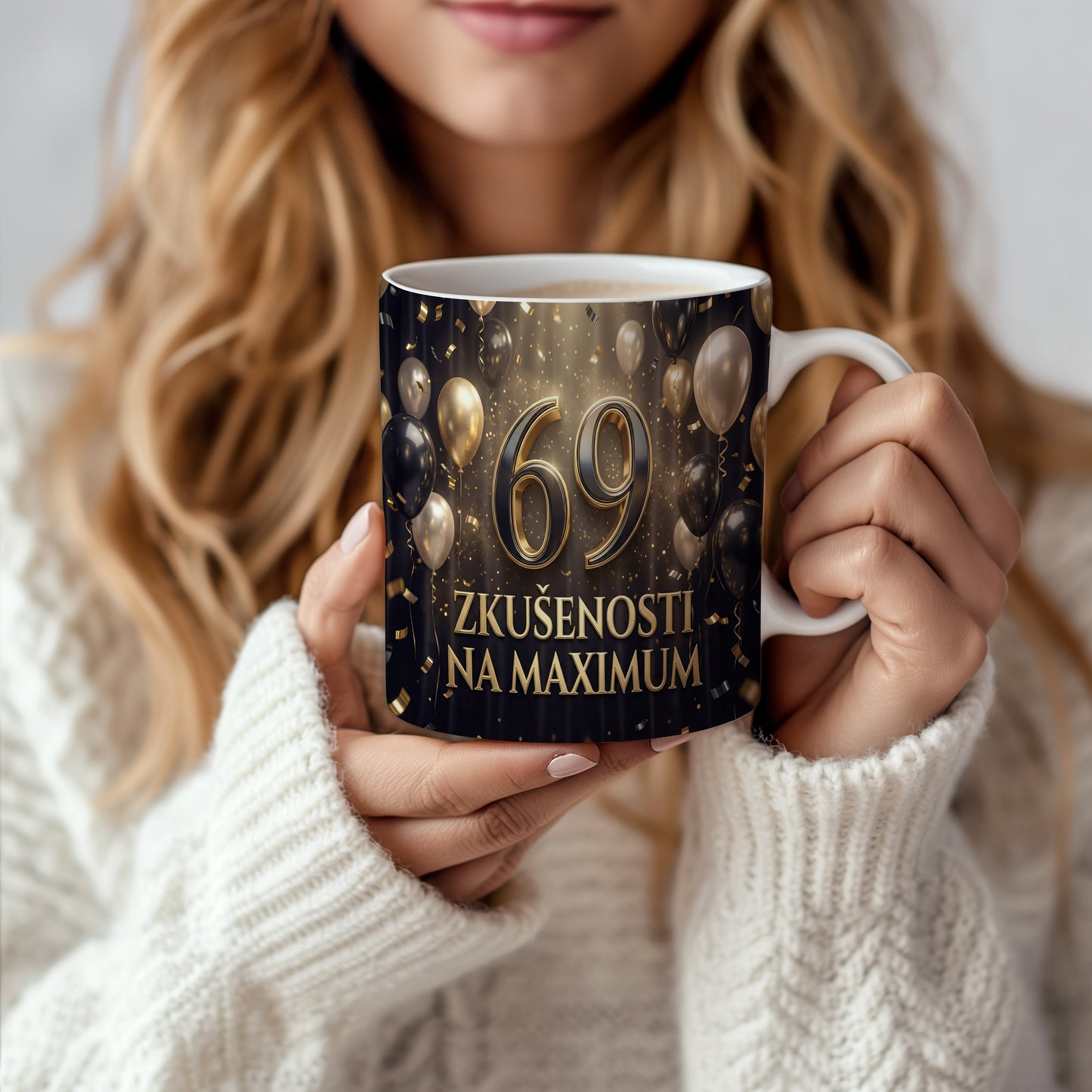 Narozeninový hrnek 69 let – ZKUŠENOSTI NA MAXIMUM