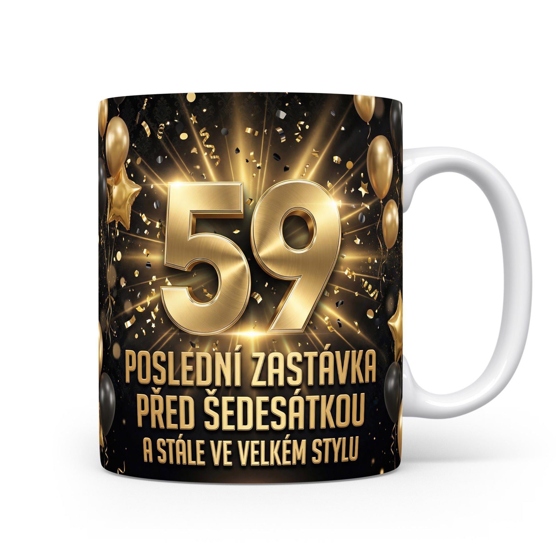 Narozeninový hrnek s číslem 59