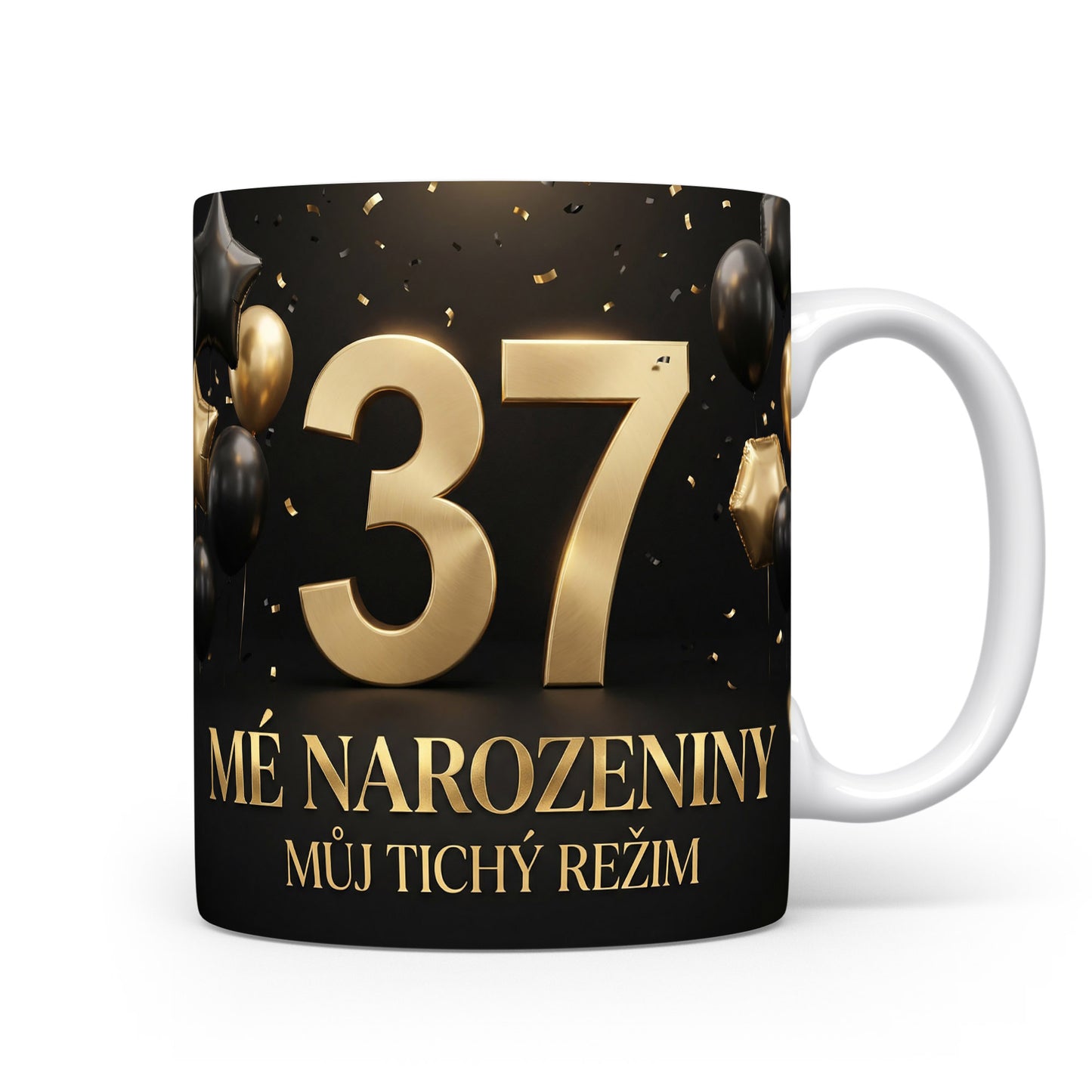 Narozeninový hrnek s číslem 37