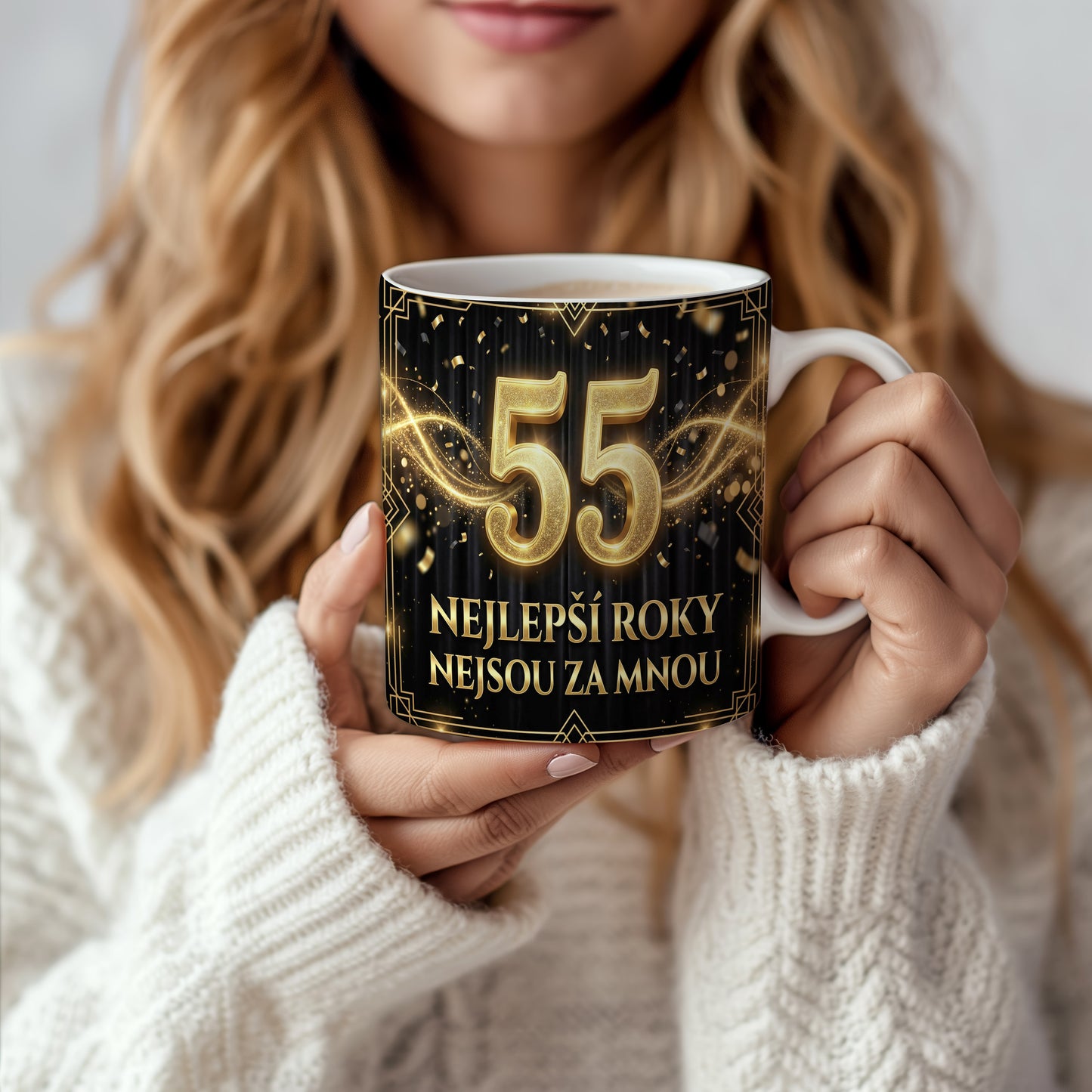 Narozeninový hrnek 55 let – NEJLEPŠÍ ROKY NEJSOU ZA MNOU