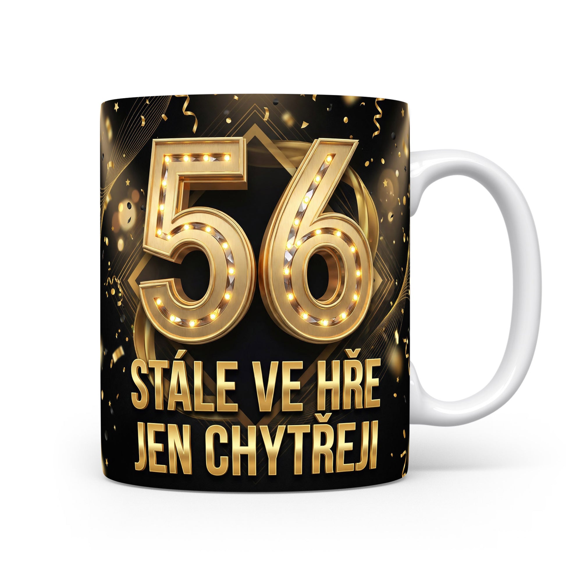 Narozeninový hrnek s číslem 56