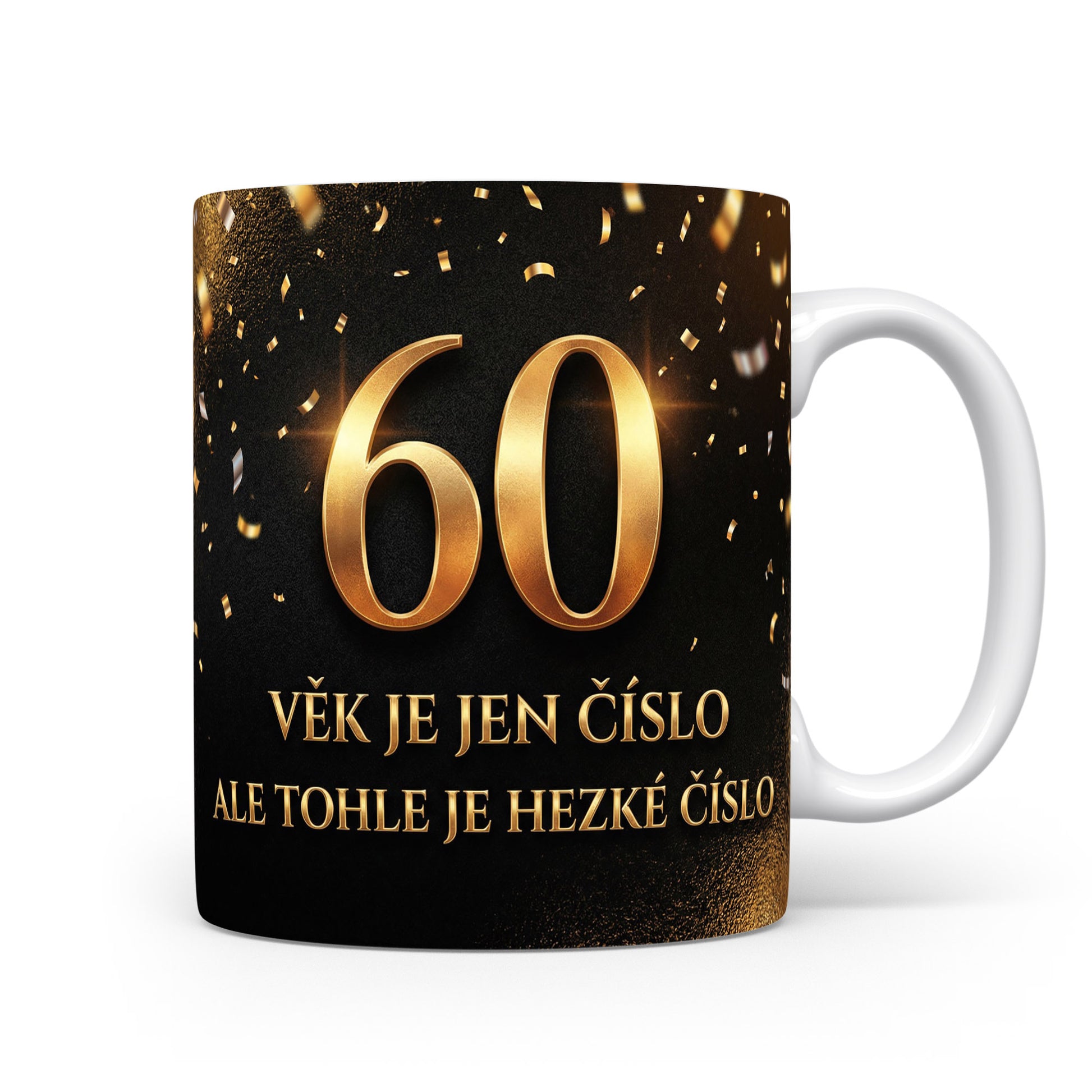 Hrnček s nápisem k 60. narozeninám