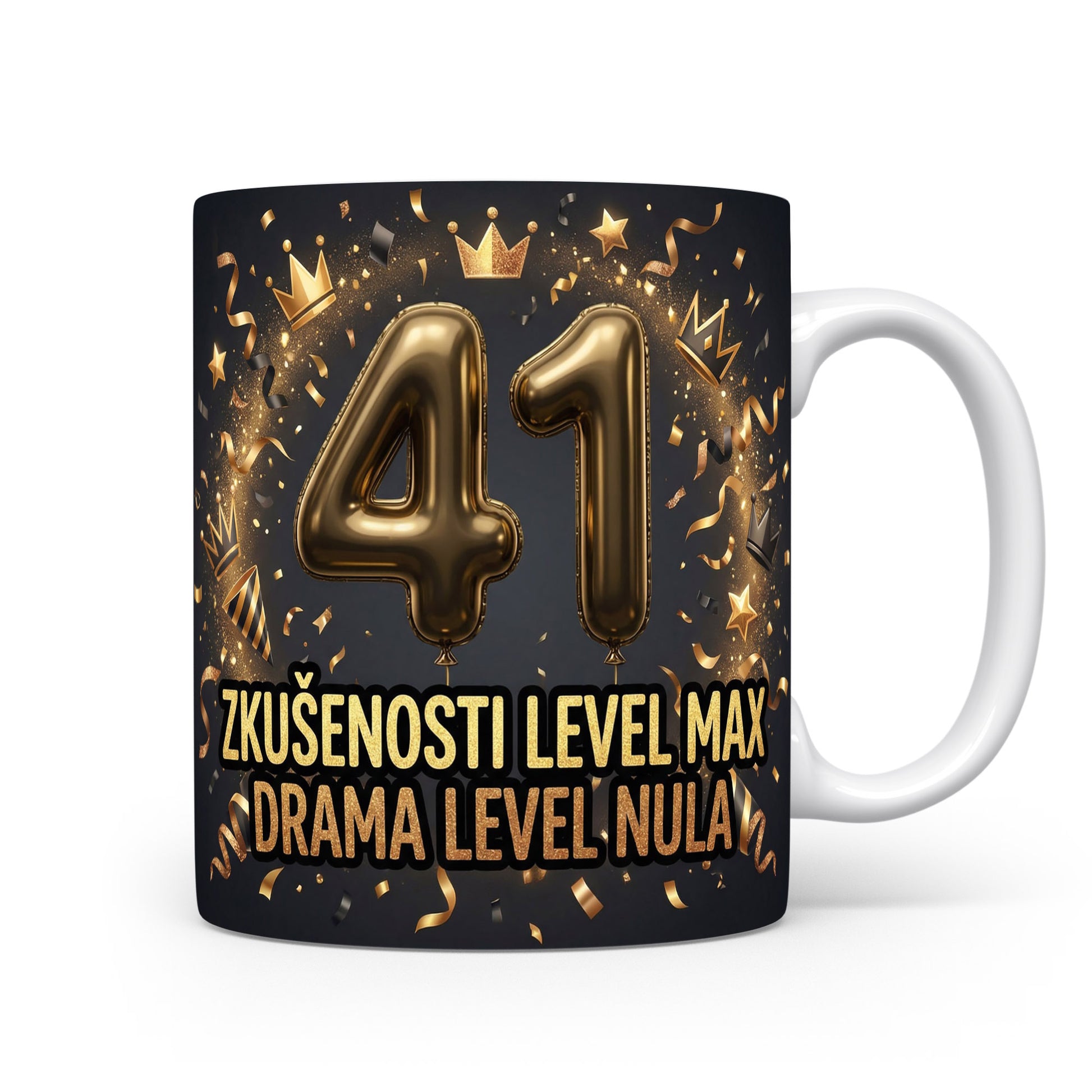 Narozeninový hrnek s číslem 41