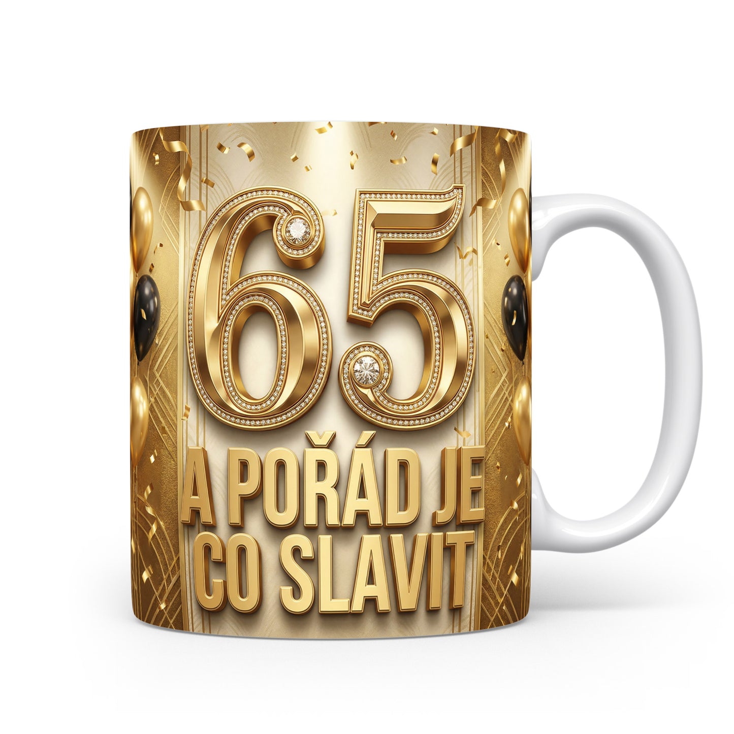 Narozeninový hrnek 65 let