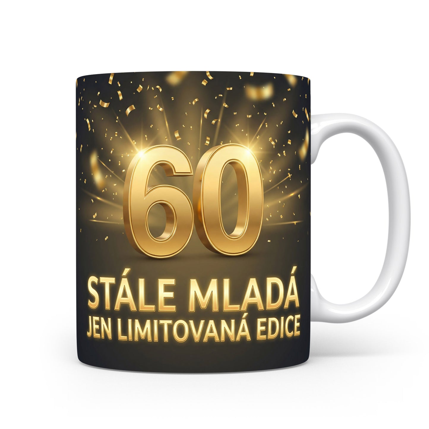 Hrnček s nápisem k 60. narozeninám