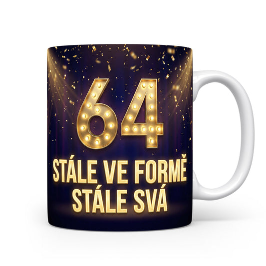 Narozeninový hrnek 64 let