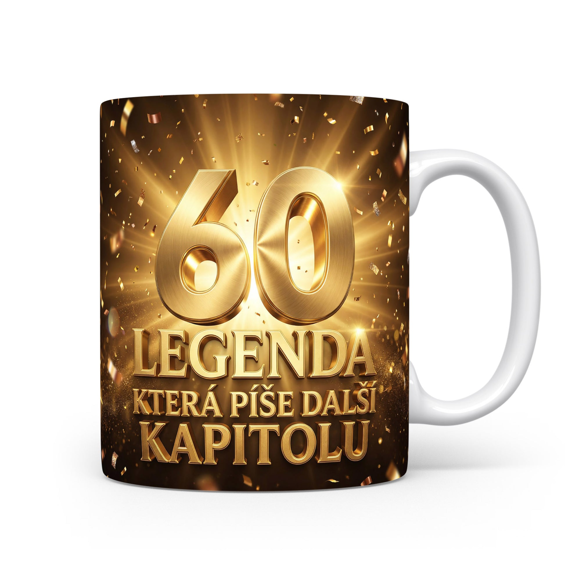Hrnček s nápisem k 60. narozeninám